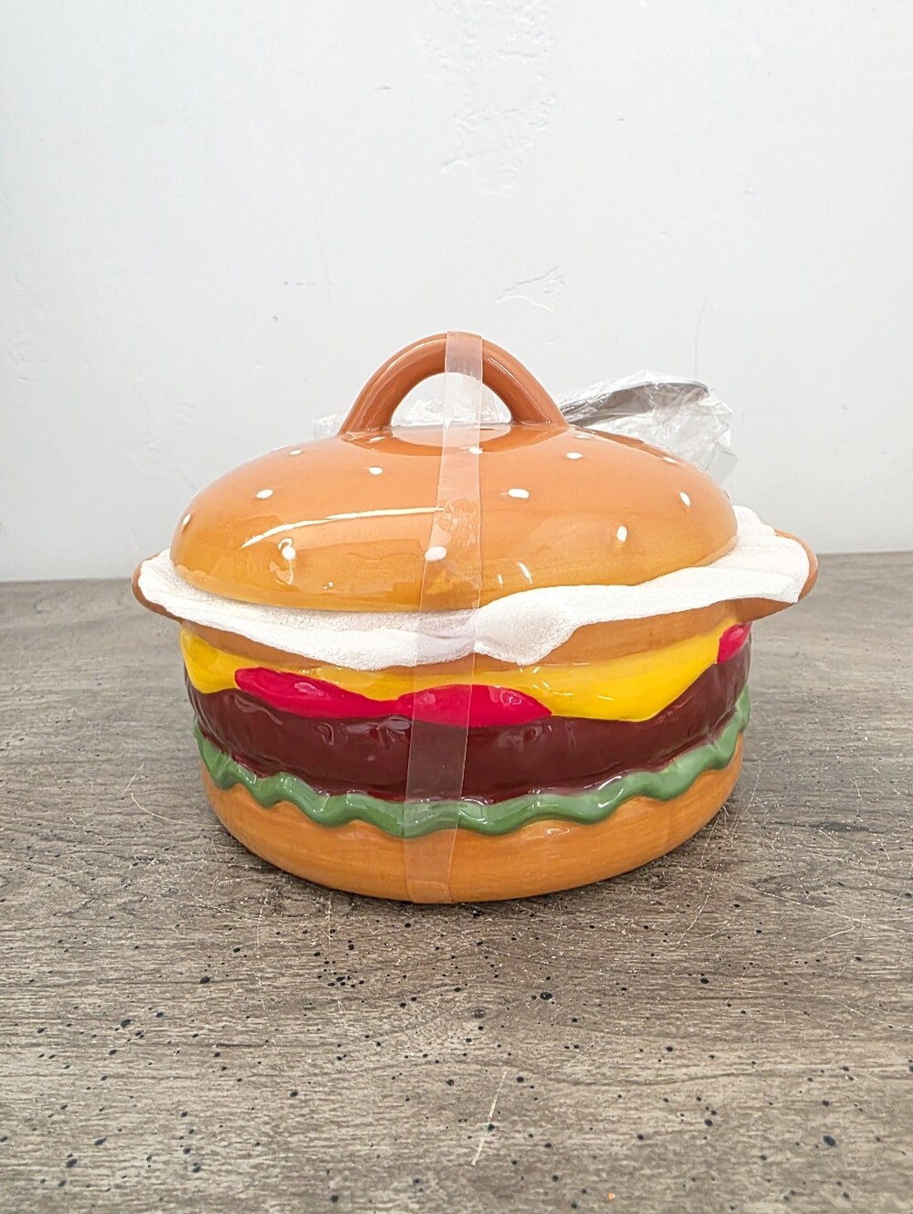 Cheeseburger Ceramic Brie Baker Viral Tiktok New